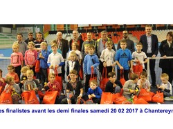 DEMI FINALES MINI TENNIS CHALLENGER 18 02 2017