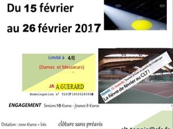 TOURNOI DE FEVRIER 2017